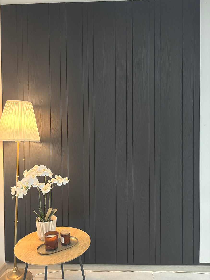 Seinäpaneeli Graphite Ash