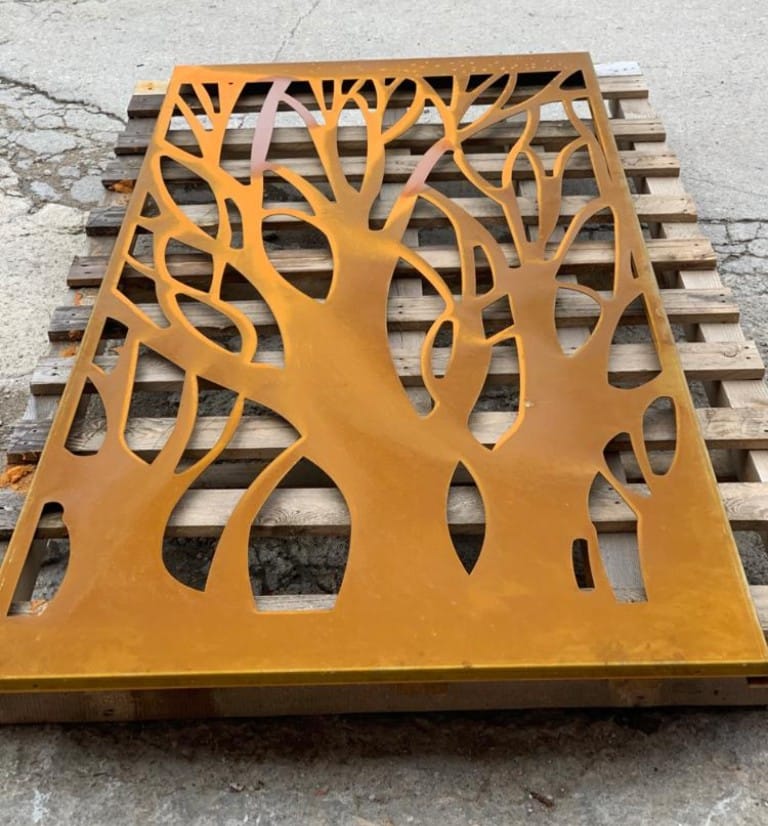 Cozo Corten teräspaneelit