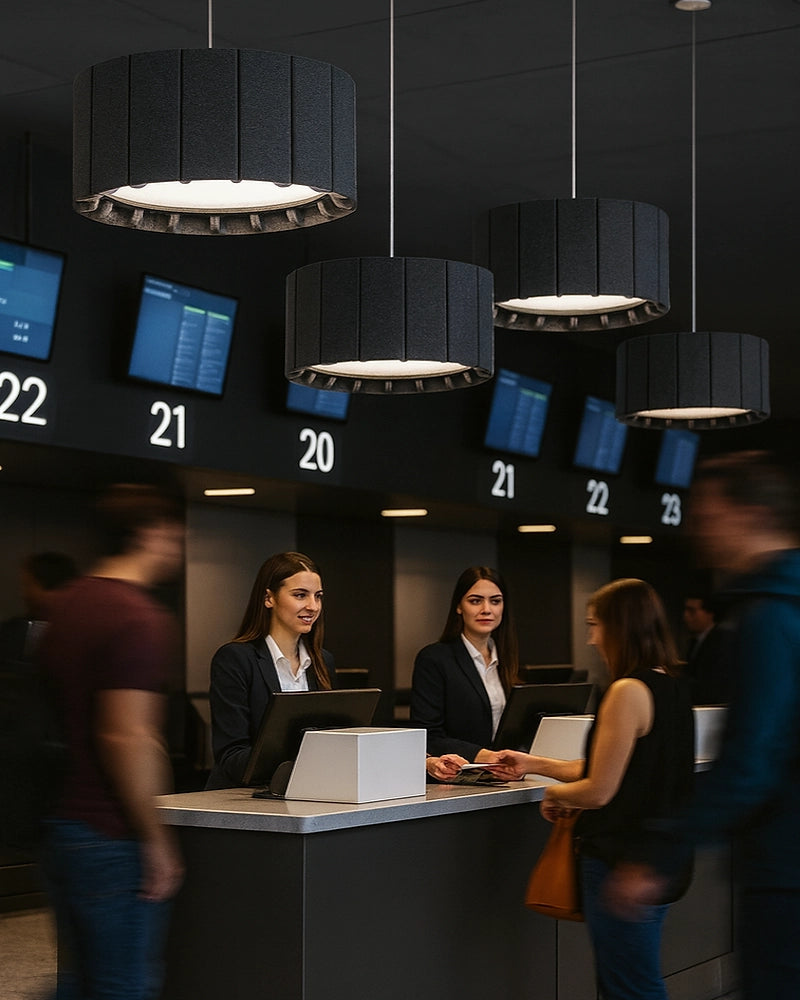 Decnor LED Akustiikkavalaisin ROND