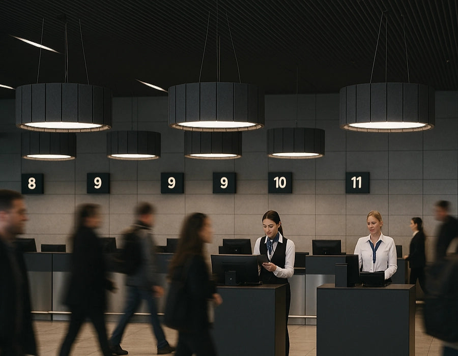 Decnor LED Akustiikkavalaisin ROND