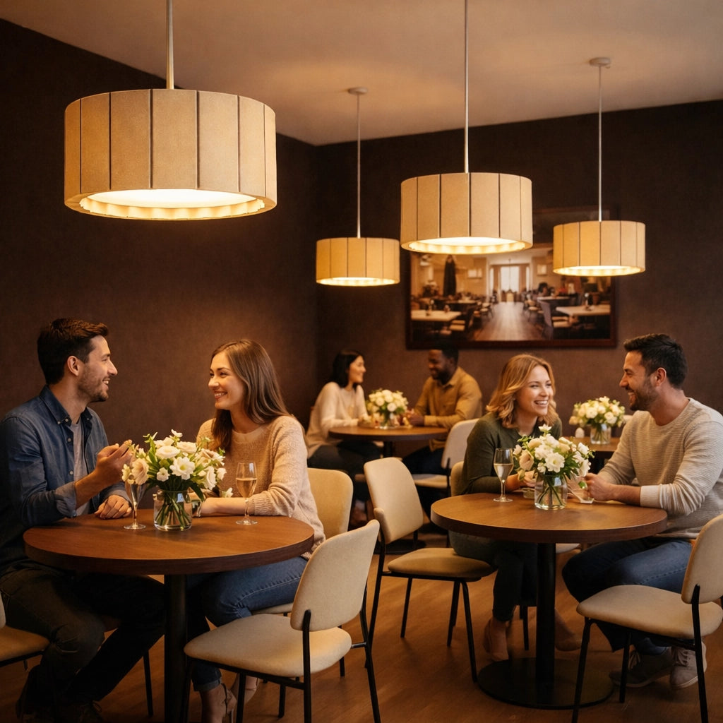 Decnor LED Akustiikkavalaisin ROND