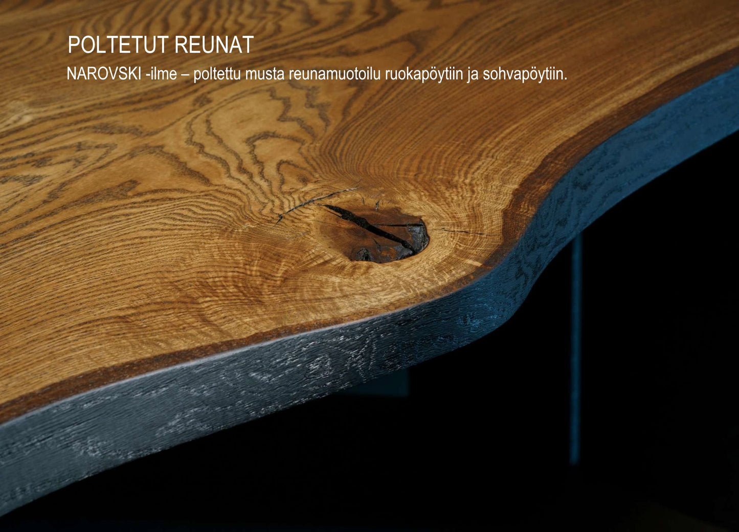 Narovski tammilankkupöydät