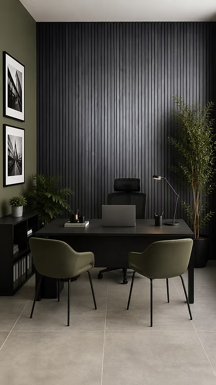 Akustiikkapaneeli Black Ash Premium